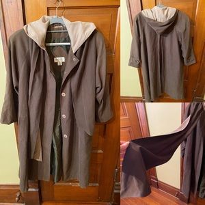 Charles Klein suede coat